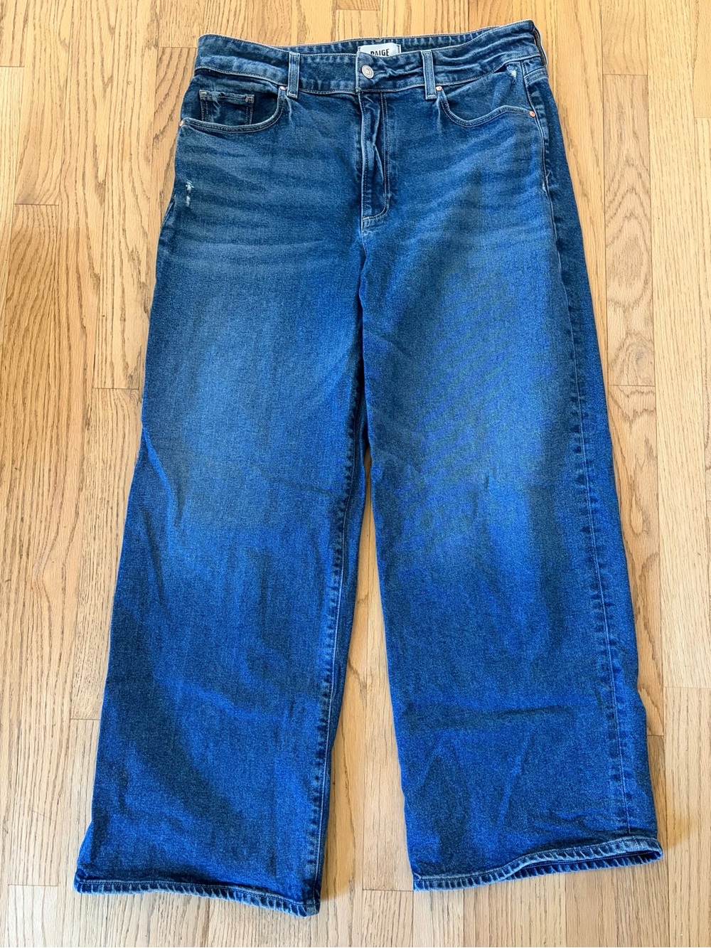 PAIGE Women’s Sasha High Rise Wide Leg Jeans size 32